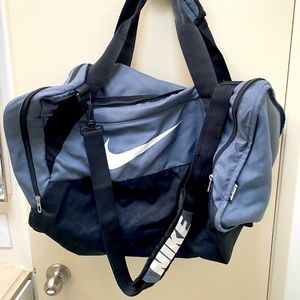 Nike Grey Duffle Bag